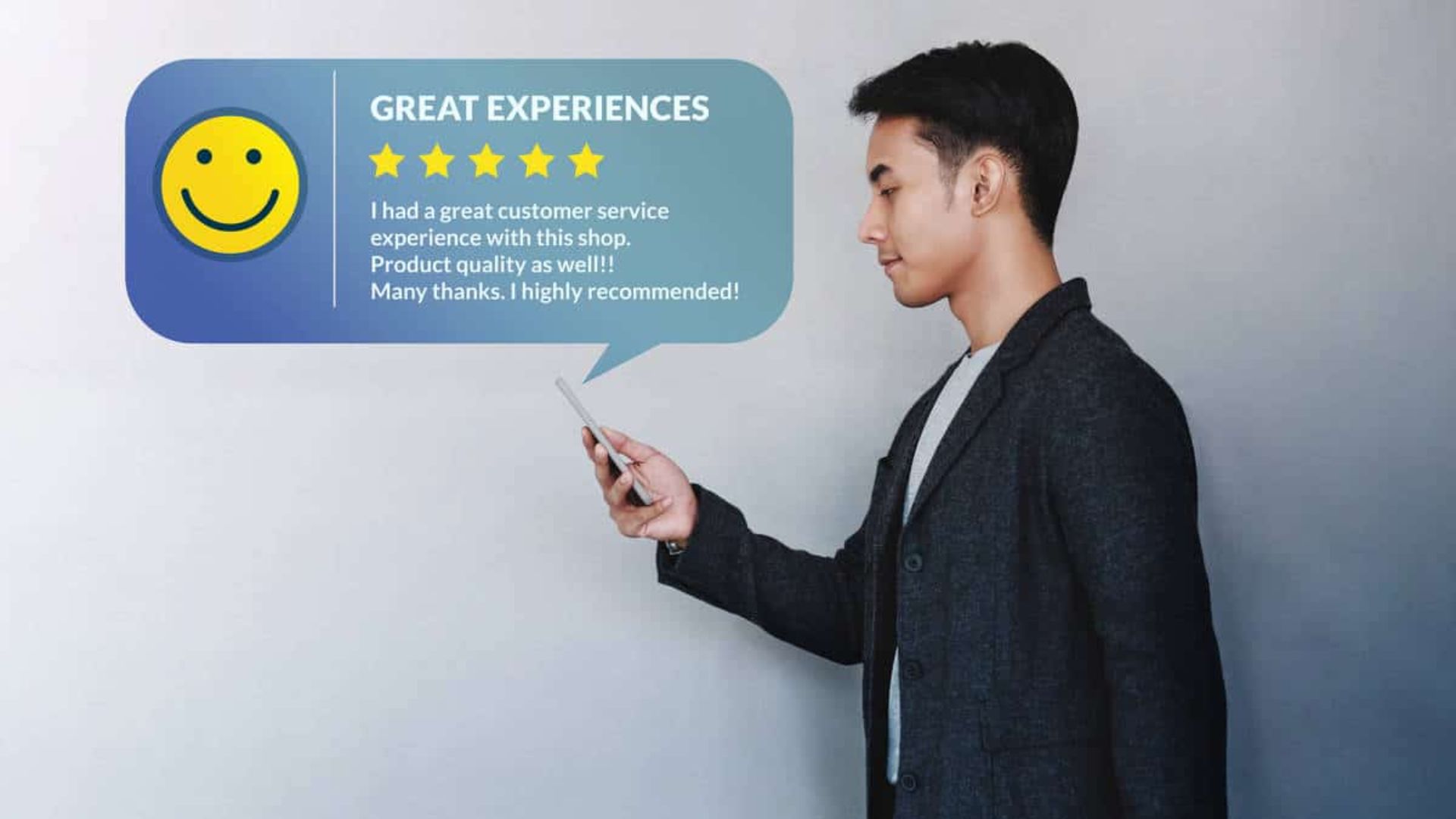 great experiences with reviews