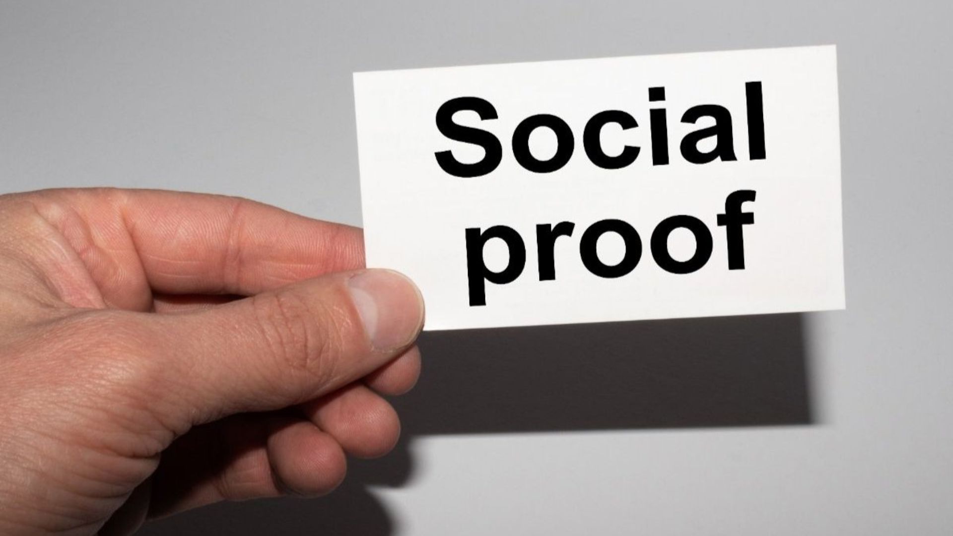 The Power of Social Proof