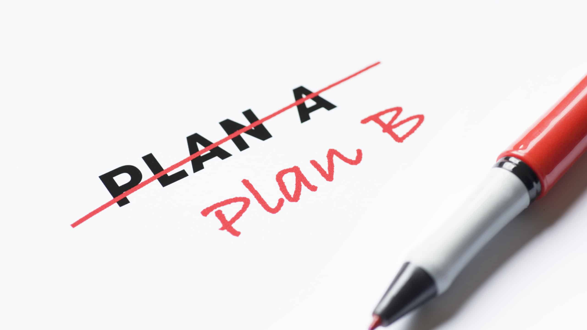 Plan A and PLan B, Neglecting Crisis Management Plans